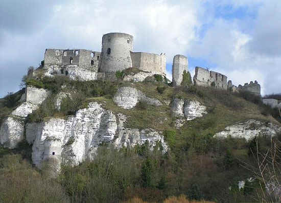 Château-Gaillard in Lower Normandy.jpg (75620 bytes)