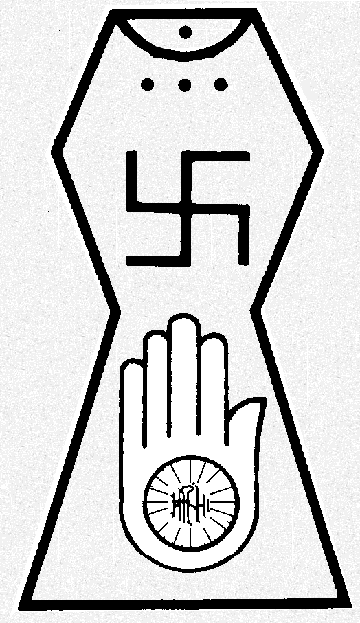 SWASTIKA and HAND PALM