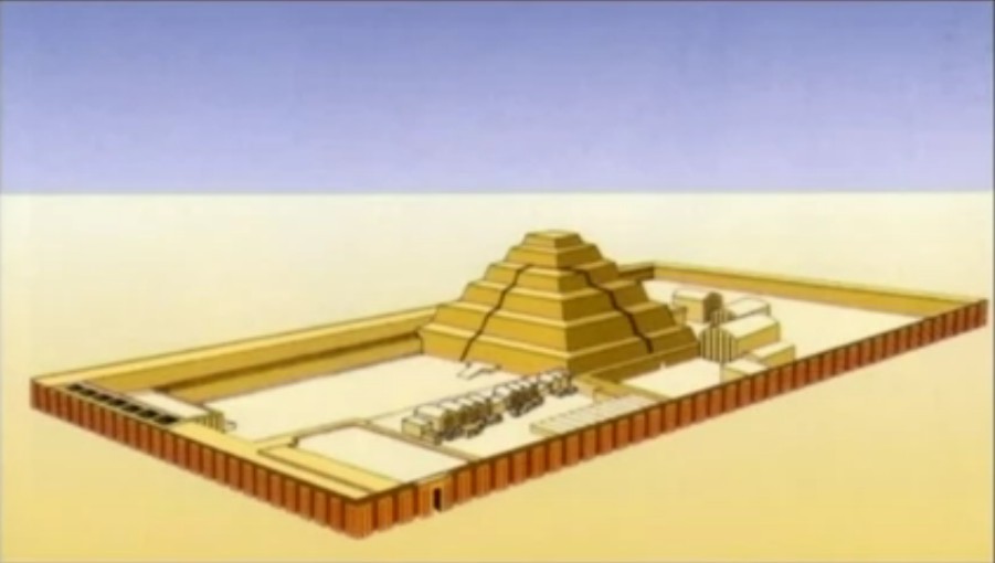 OLD SAKARA HARAM PYRAMID.