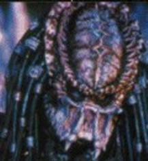 Predator face from movie PREDATOR