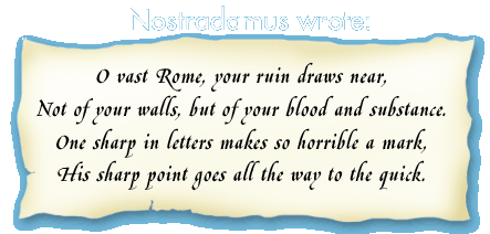 Nostradamus speech - Nostradamusov govor