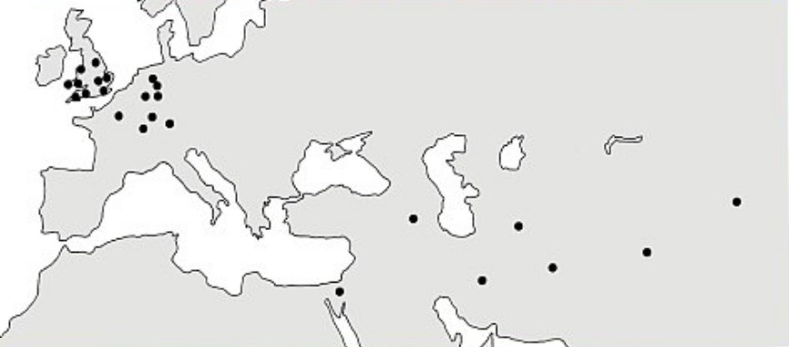 THREE HARES SYMBOL IN EUROASIA.