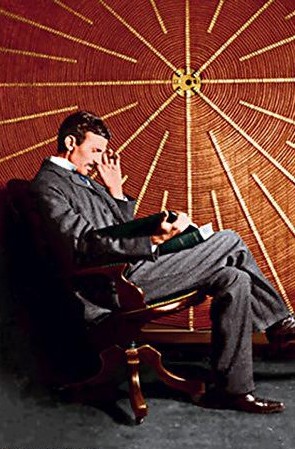 NIKOLA TESLA CITA ISPRED JEDNOG OD SVOJIH KALEMA