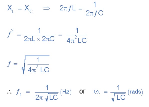 SERIES RESONANT FREQUENCIES EXPLANATION AS Xa IN GREEK LANGUAGE